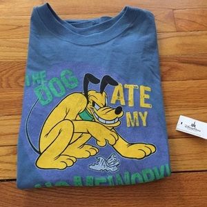 NWT Disney Parks Exclusive Pluto‎ Tee Size XL